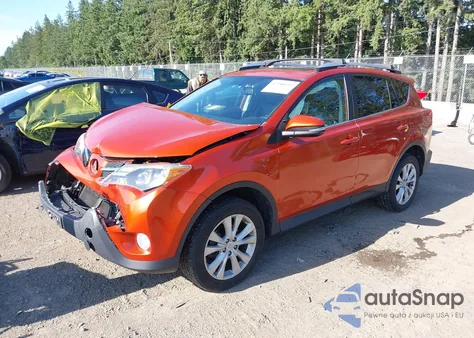 2015 Toyota Rav4 Limited z USA, uszkodzony, nr VIN 2T3DFREVXFW292849